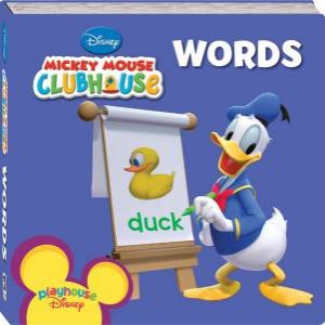 Playhouse Disney First Padded Board: Mickey Mouse Words by Various