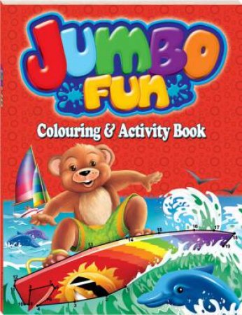 Jumbo Fun Colouring/Activity: Red by Various