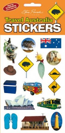 Travel Australia Sticker Sheet by Steve Parish