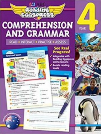 Reading Eggspress Comprehension & Grammar Year 4 by Laura Anderson