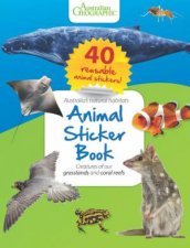 Animal Sticker Book Reefs And Grasslands