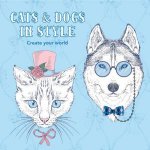 Cats And Dogs In Style Create Your World