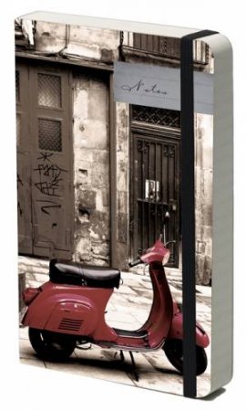 European Jnl Sm Red Scooter by New Holland Publishers