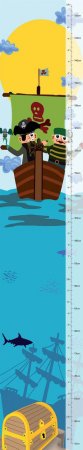 Height Chart-Pirates by New Holland Publishers