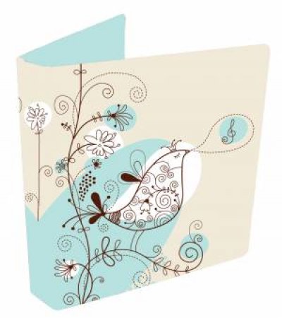 Ring Binder-Birds with Flower by New Holland Publishers