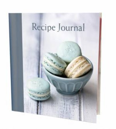 Recipe Journal-Blue Macarons by Cloth