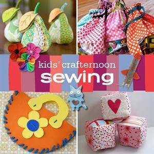 Kid's Crafternoon: Sewing by Kathreen Ricketson