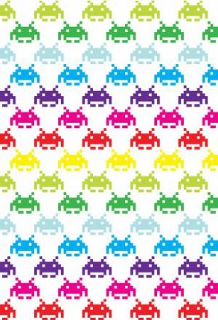 Space Invaders Mini Notebooks (4 per pack) by Various