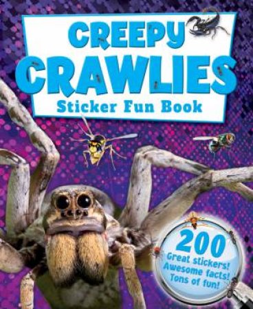 Creepy Crawlies Sticker Fun Book by Various