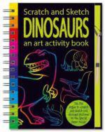 Dinosaurs Scratch And Sketch by Various