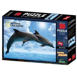 3D National Geographic Puzzle: Dolphins by Various