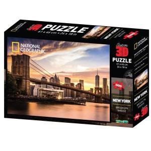 New York 3D National Geographic Puzzle by Various