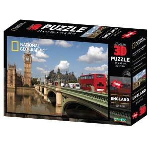 London 3D National Geographic Puzzle by Various