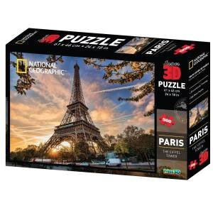 Paris 3D National Geographic Puzzle by Various