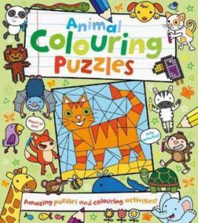 Animal Colouring Puzzles by Various