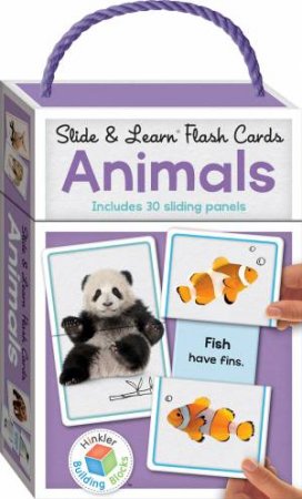 Slide And Learn Flashcards: Animals by Various