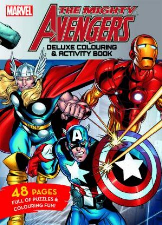 Mighty Avengers: Deluxe Colouring & Activity Book by Various 