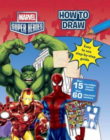 How to Draw Marvel Super Heroes Drawing Folder by None