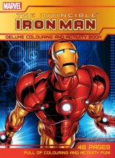 Invincible Iron Man Deluxe Colour  Activity Book