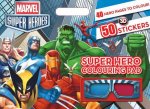 Marvel Super Heroes 3D Colouring Pad