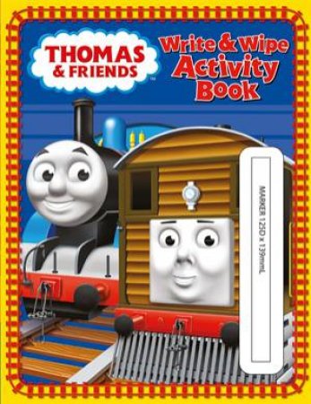 Thomas And Friends Write and Wipe Activity Book by Various 