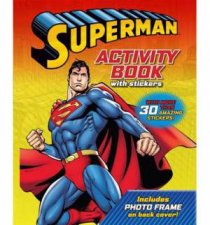 DC Superman Activity Book with Stickers