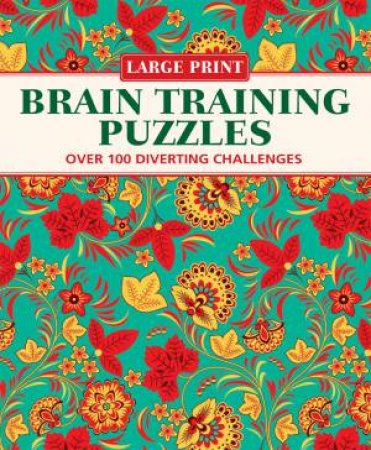 Elegant Large Print Puzzles: Brain Training by Various