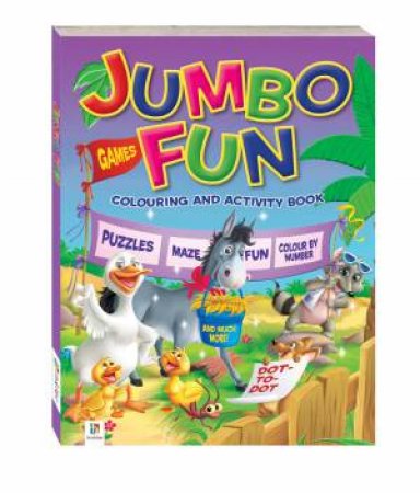 Jumbo Fun Colouring And Activity Book: Farm by Various