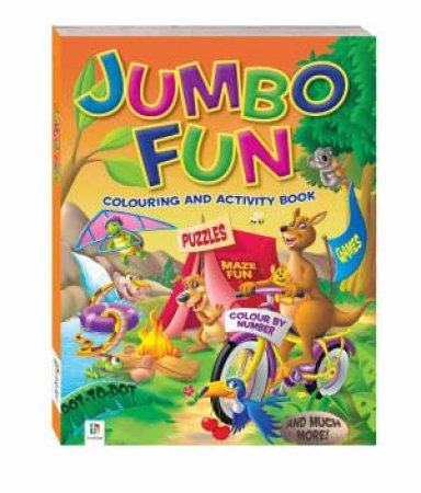 Jumbo Fun Colouring And Activity Book: Camping by Various