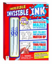 Inkredible Invisible Ink Book 2 Red Cover