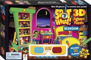 Spot What 3D Kids Puzzles: Bedroom by None