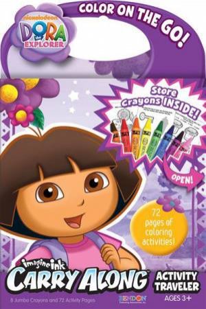 Imagine Ink Carry Along Activity Traveler: Dora The Explora by None