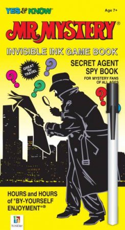 Invisible Ink Game Book: Mr Mystery by None