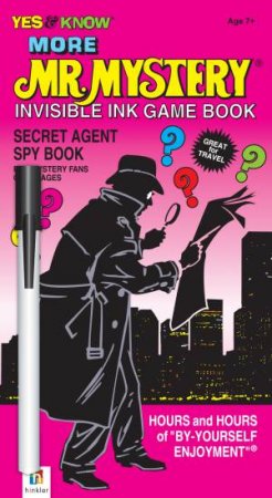 Invisible Ink Game Book: More Mr Mystery by None