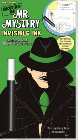 Invisible Ink Game Book: Return of Mr Mystery by None