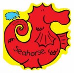 Seaside Bathbook Seahorse