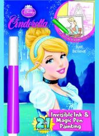 Disney Princess Cinderella Invisible Ink Magic Pen Painting by Unknown