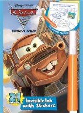 Disney Pixar Cars World Tour Invisible Ink with Stickers by Unknown