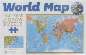 1000 Piece Jigsaw Puzzle: World Map by None