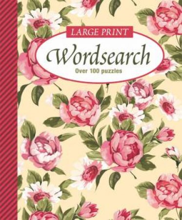 Elegant Large Print Puzzles Wordsearch 1 by None