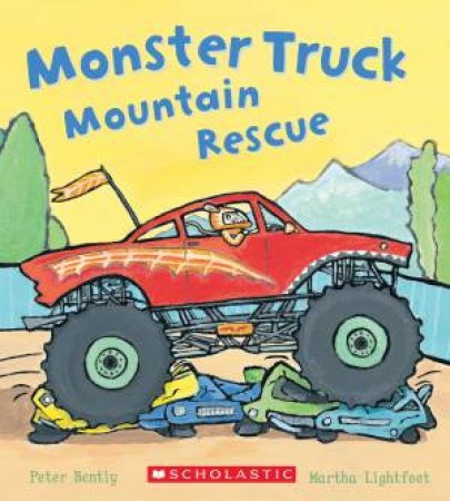 Busy Wheels: Monster Truck Mountain  Rescue by Peter Bently