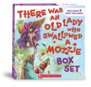 There Was An Old Lady Who Swallowed A Mozzie Boxed Set by P. Crumble