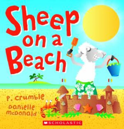 SHEEP ON A BEACH BC EDN by P Crumble