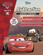 Cars Subtraction Learning Workbook