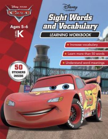 Cars: Sight Words & Vocabulary Learning Workbook by Various