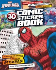 Marvel SpiderMan 3D Comic Sticker Book