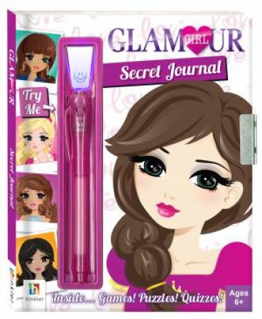 Glamour Girl: Secret Journal (Elena, Pink) by Various