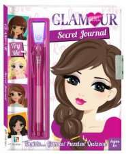 Glamour Girl Secret Journal Elena Pink