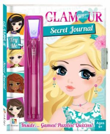 Glamour Girl Secret Journal (Kensy, Teal) by Various