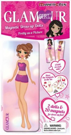 Glamour Girl Magnetic Dress-up Dolls: Pretty as a Picture by Various